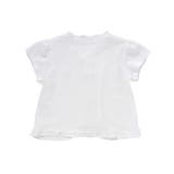 【店舗限定】格子編みカットソーフリル半袖ボレロ(95~150cm) | BeBe Petits Pois Vert | 詳細画像13