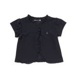 【店舗限定】格子編みカットソーフリル半袖ボレロ(95~150cm) | BeBe Petits Pois Vert | 詳細画像20