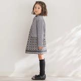 【店舗限定】スカラップニットカーディガン(95~160cm) | BeBe Petits Pois Vert | 詳細画像3 