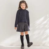 【店舗限定】スカラップニットカーディガン(95~160cm) | BeBe Petits Pois Vert | 詳細画像5 