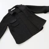 【店舗限定】ジグザグキルトジャガードシャツジャケット(95~150cm) | BeBe Petits Pois Vert | 詳細画像11 