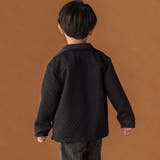 【店舗限定】ジグザグキルトジャガードシャツジャケット(95~150cm) | BeBe Petits Pois Vert | 詳細画像4 