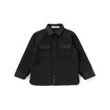 【店舗限定】ジグザグキルトジャガードシャツジャケット(95~150cm) | BeBe Petits Pois Vert | 詳細画像5 