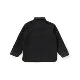 【店舗限定】ジグザグキルトジャガードシャツジャケット(95~150cm) | BeBe Petits Pois Vert | 詳細画像6 