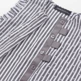 【店舗限定】ドビードットストライプノースリーブブラウス(95~150cm) | BeBe Petits Pois Vert | 詳細画像12 