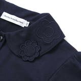 【店舗限定】襟付き花ワッペン刺しゅう天竺長袖ブラウス(95~150cm) | BeBe Petits Pois Vert | 詳細画像10