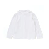 【店舗限定】襟付き花ワッペン刺しゅう天竺長袖ブラウス(95~150cm) | BeBe Petits Pois Vert | 詳細画像6