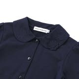 【店舗限定】襟付き花ワッペン刺しゅう天竺長袖ブラウス(95~150cm) | BeBe Petits Pois Vert | 詳細画像9