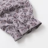 【店舗限定】すずらん花柄ネルブラウス(95~150cm) | BeBe Petits Pois Vert | 詳細画像13 