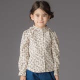 【店舗限定】すずらん花柄ネルブラウス(95~150cm) | BeBe Petits Pois Vert | 詳細画像4 