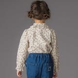 【店舗限定】すずらん花柄ネルブラウス(95~150cm) | BeBe Petits Pois Vert | 詳細画像5 