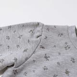 【店舗限定】花柄インクジェット裏毛長袖トレーナー(95~150cm) | BeBe Petits Pois Vert | 詳細画像11 