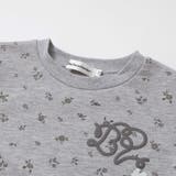 【店舗限定】花柄インクジェット裏毛長袖トレーナー(95~150cm) | BeBe Petits Pois Vert | 詳細画像7 