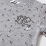 【店舗限定】花柄インクジェット裏毛長袖トレーナー(95~150cm) | BeBe Petits Pois Vert | 詳細画像8 