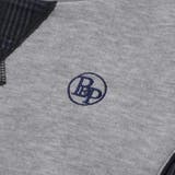 【店舗限定】【お揃い】カノコボンディングチェックジャガード切り替えトレーナー(9… | BeBe Petits Pois Vert | 詳細画像15 