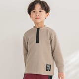 【店舗限定】ハーフジッププルオーバー(95~150cm) | BeBe Petits Pois Vert | 詳細画像1 