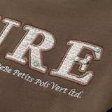 【店舗限定】ツイードパッチワーク刺しゅうペプラムトレーナー(95~160cm) | BeBe Petits Pois Vert | 詳細画像11 