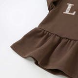 【店舗限定】ツイードパッチワーク刺しゅうペプラムトレーナー(95~160cm) | BeBe Petits Pois Vert | 詳細画像13 