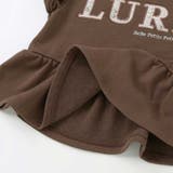 【店舗限定】ツイードパッチワーク刺しゅうペプラムトレーナー(95~160cm) | BeBe Petits Pois Vert | 詳細画像14 