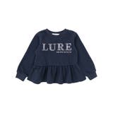 【店舗限定】ツイードパッチワーク刺しゅうペプラムトレーナー(95~160cm) | BeBe Petits Pois Vert | 詳細画像5 