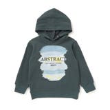 【店舗限定】グラデーションプリント裏毛フード付きトレーナー(95~160cm) | BeBe Petits Pois Vert | 詳細画像8 