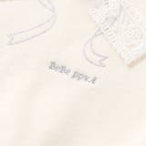 【店舗限定】裏毛ジャガード切り替えリボントレーナー(95~150cm) | BeBe Petits Pois Vert | 詳細画像13