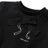 【店舗限定】裏毛ジャガード切り替えリボントレーナー(95~150cm) | BeBe Petits Pois Vert | 詳細画像8