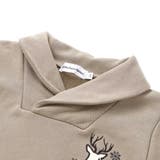 ショールカラー裏毛×ノルディック切り替えトレーナー | BeBe Petits Pois Vert | 詳細画像11