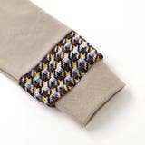 ショールカラー裏毛×ノルディック切り替えトレーナー | BeBe Petits Pois Vert | 詳細画像13