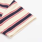 【お揃い】マルチボーダー半袖ポロシャツ(95~150cm) | BeBe Petits Pois Vert | 詳細画像13 