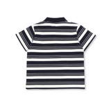 【お揃い】マルチボーダー半袖ポロシャツ(95~150cm) | BeBe Petits Pois Vert | 詳細画像16 