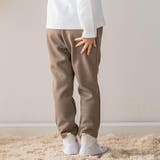 【店舗限定】ダンボールニットウエストリボンパンツ(95~150cm) | BeBe Petits Pois Vert | 詳細画像7 
