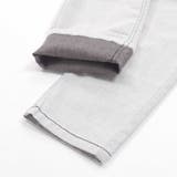 サガラ刺しゅうワッペン付きデニムロングパンツ(95~150cm) | BeBe Petits Pois Vert | 詳細画像20 