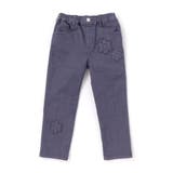 【店舗限定】花パッチワークカラーデニムロングパンツ(95~150cm) | BeBe Petits Pois Vert | 詳細画像7 
