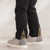 【店舗限定】バック三角ポイント裏毛ロングパンツ(95~150cm) | BeBe Petits Pois Vert | 詳細画像6 