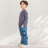 【店舗限定】ポケットストレッチデニムロングパンツ(95~160cm) | BeBe Petits Pois Vert | 詳細画像4 