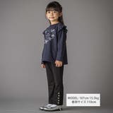 【店舗限定】裾パールボタンポンチロングパンツ(95~150cm) | BeBe Petits Pois Vert | 詳細画像2 
