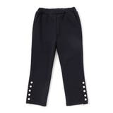 【店舗限定】裾パールボタンポンチロングパンツ(95~150cm) | BeBe Petits Pois Vert | 詳細画像5 