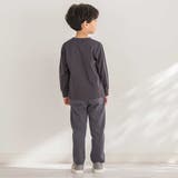 【店舗限定】ポンチロゴライン切り替えパンツ(95~160cm) | BeBe Petits Pois Vert | 詳細画像4