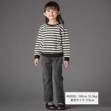 【店舗限定】フリルストレッチデニムロングパンツ(95~150cm) | BeBe Petits Pois Vert | 詳細画像5 