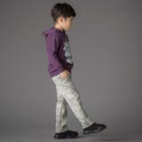 【店舗限定】タイダイ柄裏毛ロングパンツ(95~150cm) | BeBe Petits Pois Vert | 詳細画像3 