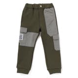 【店舗限定】裏起毛ポンチ+格子タフタロングパンツ(95~150cm) | BeBe Petits Pois Vert | 詳細画像11