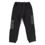 【店舗限定】裏起毛ポンチ+格子タフタロングパンツ(95~150cm) | BeBe Petits Pois Vert | 詳細画像9