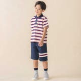 ストレッチチノライン切替ハーフパンツ(95~160cm) | BeBe Petits Pois Vert | 詳細画像7
