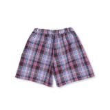 マドラスチェックくるみボタン切り替えショートパンツ(95~150cm) | BeBe Petits Pois Vert | 詳細画像9 