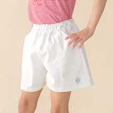 センター切り替えワンポイント刺しゅうデニムキュロットパンツ(95~160cm) | BeBe Petits Pois Vert | 詳細画像4