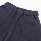 センター切り替えワンポイント刺しゅうデニムキュロットパンツ(95~160cm) | BeBe Petits Pois Vert | 詳細画像9