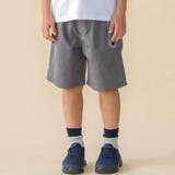 【速乾】配色フラップ水陸両用ハーフパンツ(95~150cm) | BeBe Petits Pois Vert | 詳細画像1 