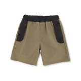 【速乾】配色フラップ水陸両用ハーフパンツ(95~150cm) | BeBe Petits Pois Vert | 詳細画像12 