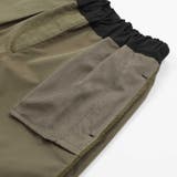 【速乾】配色フラップ水陸両用ハーフパンツ(95~150cm) | BeBe Petits Pois Vert | 詳細画像16 